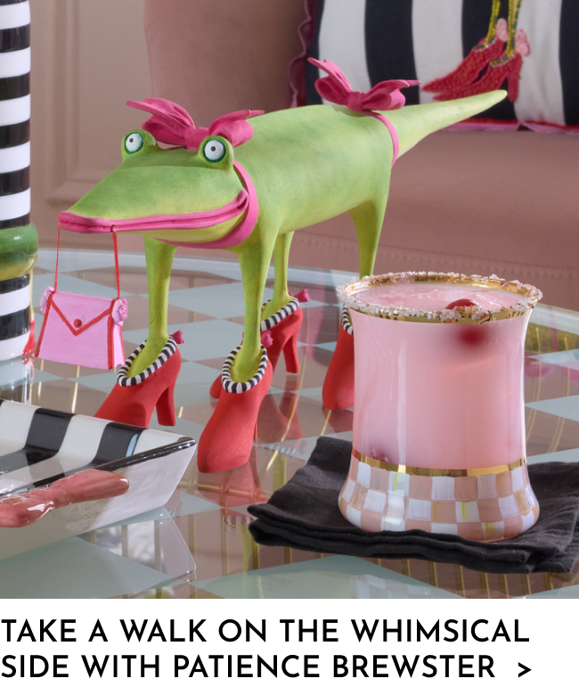 take a walk on the whimsical side with patience brewster